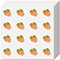 CREATCABIN 128 Stück Orangefarbene Aufkleber Obst Vinyl Aufkleber Selbstklebend Wasserfest Runde Punkte Große Menge Ästhetische Planer Aufkleber Für Wasserflaschen Laptop Gepäck Computer Handy 2.5cm