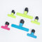 Pegs it Freezer Bag Clips for Food Storage - 6 Pcs Bag Sealer Clips for Airtight & Sealing - Freezer Clips for Unfinished Snacks & Cereals (2 Sizes & 3 Colours)