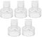 HOMOBABE 5Pcs Silicone Duckbill Valves for Backflow Compatible with Manual Electric Breast Pumps Safe for Moms Lightweight Easy to Clean for Breastfeeding