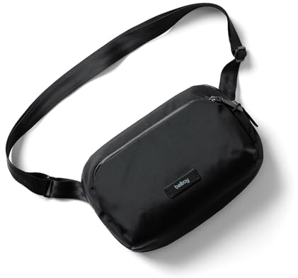 Bellroy Transit Sling (5 liter travel crossbody bag with internal organization, adjustable crossbody strap, and weather-resistant design) - Black
