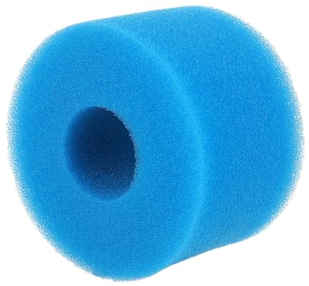 JOINPAYA Éponge Filtrante pour Piscine Modèle S Filtre Mousse Respirante Bleue 108X73 MM Cartouche Filtrante de Remplacement pour Piscine Intérieure et Extérieure Accessoire Filtration