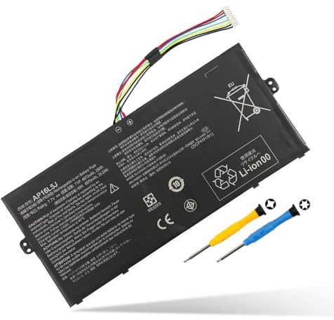 ANTIEE 36Wh AP16L5J Laptop Akku für Acer Swift 5 SF514-52T SF514-53T | Pro SF514-52TP Spin 1 SP111-33 SP111-32N SP111-34N netbook Switch 3 SW312-31 SW312-31P TravelMate X5 TMX514-51 7.7V 4670mAh