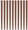 Made in Japan business for 10 Eco chopsticks set meal (dark brown) SPS resin use chopsticks ECO Dishwasher, high temperature and depot support 22.5cm x 3mm angle (chopsticks point) Eco Friendly sps resin Chopsticks (japan import)