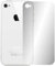 Slabo 2 x Displayfolie für iPhone 4S | iPhone 4 RÜCKSEITE Displayschutzfolie Zubehör Crystal Clear KLAR