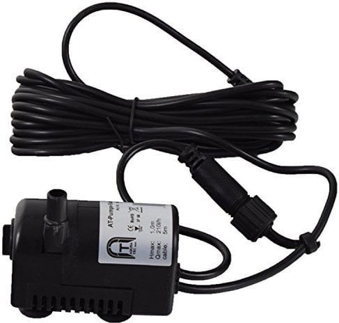 Agora-Tec® Ersatzpumpe Solar Teichpumpen-Set at-3.5W-BL und at-3.5W-BLH