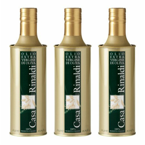 3x Casa Rinaldi Olivenöl 100% italienisch 'Extra natives Olivenöl' Blechdose, 500 ml