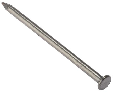 ForgeFix Round Head Nails | 3.75 x 75mm | Bright | Bag 250gm