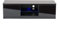 MMT Black TV Cabinet gloss Doors with LED lights, Engineered Wood, 140cm(w) for 60 TV's