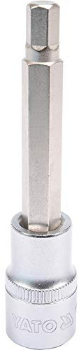 SOCKET BIT HEX 12 8MM L100MM