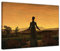 Bilderdepot24 Bild auf Leinwand | Caspar David Friedrich Frau vor der untergehenden Sonne in 50x40 cm als Wandbild | Wand-deko Dekoration Wohnung alte Meister | NEU-180201-50x40-fvdus