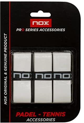 Babolat Blister OVERGRIPS PRO Blanco OVPROBLBL3
