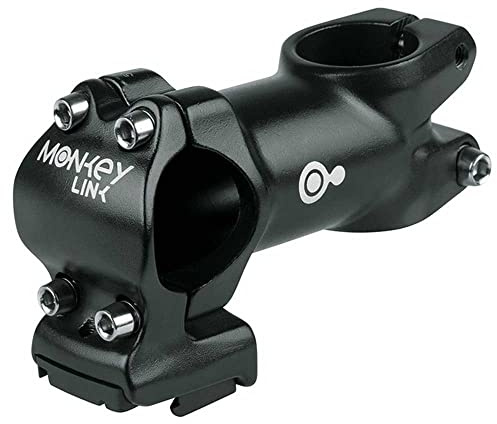 MonkeyLink AS-ML3-60 Ahead-Vorbau mit MonkeyLink-Aufnahme (Ø 31,8 mm, Länge 60 mm, Winkel 7 °), Schwarz