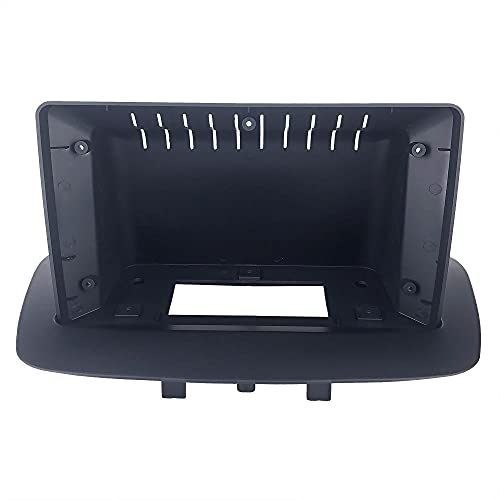 2 DIN 9 Pulgadas Radio de Coche Marco de Panel de Fascia de plástico Apto para Renault Megane 3 2008-2016 Instalación DVD GPS Mp5 Dash Mount Kit