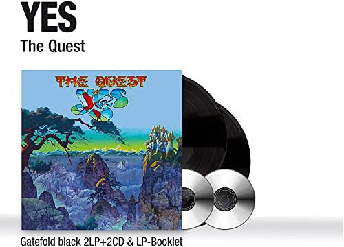 Yes The Quest Neues Album 2022 Doppelvinyl Gatefold black 2LP+2CD & LP-Booklet
