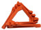 1 Pcs Gas Tank Bracket Gas Tank Bracket Folding Stand Holder Canister Stand Holder Folding Burner Stand for Outdoor Accessories