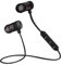 Auriculares Intrauditivos Inalámbricos Bluetooth 4.1 Con Micrófono, Magnéticos para Correr, Ligeros Con Cancelación de Ruido (Negro)