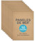 NESTQ - Pack 10 Láminas MDF 3mm – Tablero de Madera para Manualidades, Corte Láser y Pirograbado – Paneles de Madera 20x30 cm – Superficie Lisa y Fácil de Trabajar