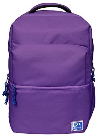 Oxford B-Ready, Mochila Escolar Unisex, 18 L, 42 m, Bolsillo Acolchado para Portátil, Poliéster Reciclado RPET
