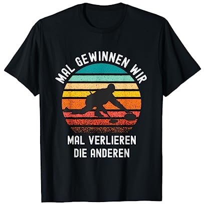 Curling Team Spruch Gewinner beim Curling T-Shirt