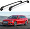 LINCYS 2 Stück Auto Aluminium Dachträger für Audi A4 Avant (8W5, B9) 2015-2022, Top Crossbar Dachreling Dachgepäckträger DachquerträGer Relingträger LastenträGer ZubehöR