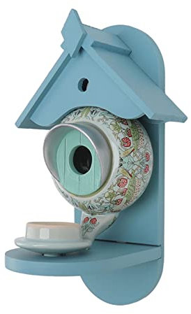 Bird House ,Looking Bird Feeder Teapot Shape Long Lasting for Garden