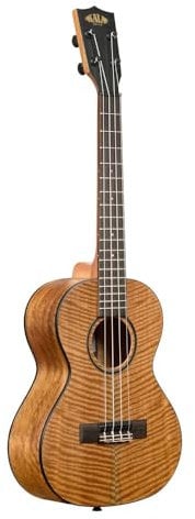 Kala KA-CM-T - Curly Mango Tenor Ukulele, with Bag