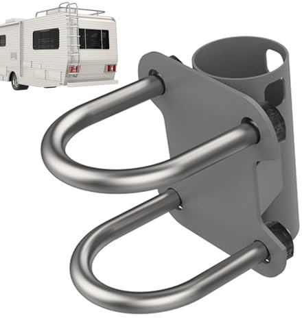 M-Antennenhalter - Antennenhalter | Antennenhalterung D E Edelstahl zur Montage in mehr Stil,AccesiFi Antidesl für Wohnmobil, Rem Olqu E, Reise, Bal Con,