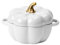 Oven Safe Pumpkin Bowls, Pumpkin Dutch Oven, Pumpkin Bowls for Soup, Pumpkin Dutch Oven Pot with Lid (White)