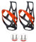 wangfq Porte Gourde Velo 2 pièces Porte-bidon de vélo Universel Route VTT Porte-gobelet d'eau équipement d'équitation en Plein air Porte-Bouteille de vélo Porte Gourde Velo(Orange-2PCS)