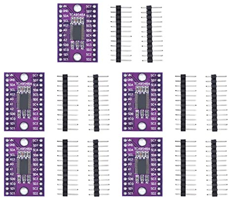 5Pcs Development Board With Pin Header TCA9548A 1-8 Channel IIC Expansion Module Kit For Efficient Electronic Projects And Prototyping