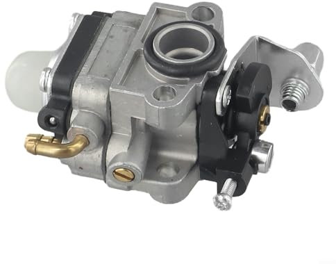 Eawfgtuw Carburateur pour débroussailleuse, débroussailleuse, tronçonneuse, pièce de rechange du moteur 26 cc, entrée d'air en alliage d'aluminium, 4 temps pour perceuse à terre GX31 139