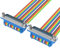 25-poliges DB25-Computerkabel für Computer- und Druckerverbindungen mit parallelem Stecker und Buchse, LPT-Drucker, DB25