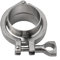 Innovatives Design SS304 Sanitär-Schweißhülsen, komplett mit kompatiblen Tri-Klemmen und PTFE-Dichtungen (51 mm)
