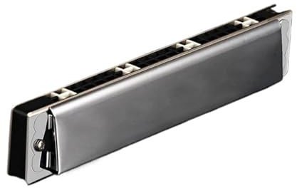 Tremolo Mundharmonika Tonart C 21 Löcher Polyphon EDELSTAHL