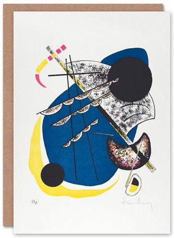 Artery8 Wassily Kandinsky Art Card Small Worlds II Abstract Painting