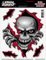 Lethal Threat 1172899 Aufkleber für Auto, Motorrad, Helm, Fahrzeug, Surf, Skateboard, 15 x 20 cm
