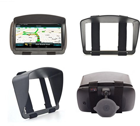 Sun Shade & Night Anti Reflection Visor For TomTom Go 6100 Go 610 Sat Nav