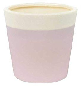 Yankee Candle Pastel Hues Ceramic Votive Candle Holder-Lilac, Pink, 7.5x7.3x7.3 cm