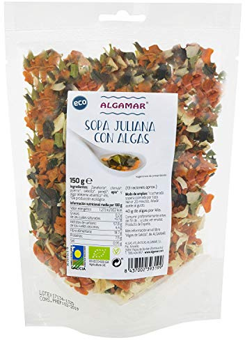 Sopa Juliana con Algas 175 Gr de Algamar