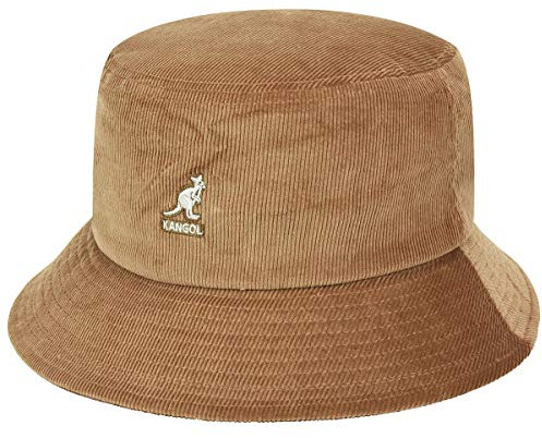 Kangol Unisex Cord Bucket Fischerhut, Braun (Wood WD207), S