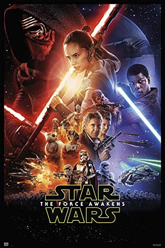 Star Wars G868255 Episode 7 Poster Hauptplakatmotiv, Mehrfarbig