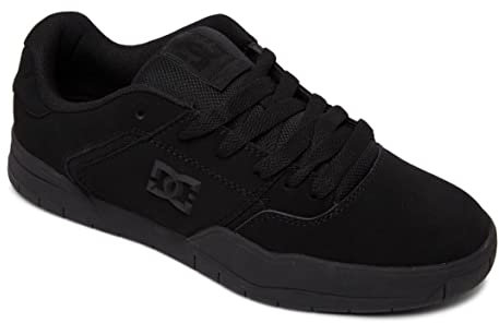 DC Shoes Central, Zapatillas de Skateboard Hombre, Black/White, 39 EU