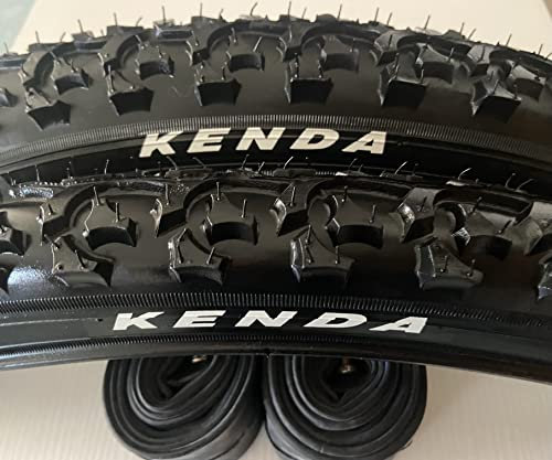 2 neumáticos MTB Kenda 26 x 1,95 (50-559) K 831 + 2 cámaras de aire Mountain Bike Bike MTB