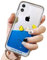 UnnFiko Liquid Case Compatible with iPhone 13, 3D Cool Quicksand Flowing Floating Bling Glitter Sparkle Soft Case for Girls Women (Three Ducks, iPhone 13)