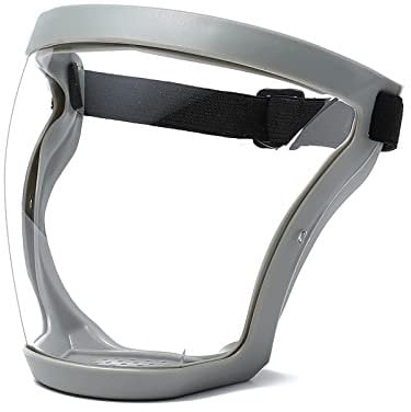 TOKLYUIE Anti-Fog Protective Full Face Shield-Super HD Reusable Face Protective Cover Adjustable Universal