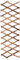Treillis de jardin extensible pour plantes grimpantes - Support de clôture - 2 x 0,3 m - 0,9 x 200 x 30 cm - Épaisseur : 0,9 cm