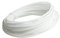 Gaine de gestion des câbles tissée blanche de 5 m, gaine fendue réglable pour TV, ordinateur, home cinéma, voiture et plus encore – Diamètre 12 mm