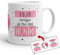 Kembilove Taza la Mejor Hija del Mundo – Taza con Mensaje Hija contigo al Fin del Mundo – Regalo Hermana Original – Regalos Originales para cuñados – Tazas Originales para Familiares