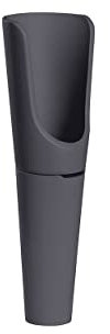 Blomus Dekantierausgießer Ilo, für Rot- und Weißwein, passend für alle Flaschen, Edelstahl/Silikon, Magnet, 64259