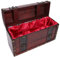 Jenngaoo Schmuck Aufbewahrungsbox, Vintage Dekorative Holzkiste Schatz Schmucktruhe für Uhren Halskette Ring Organizer
